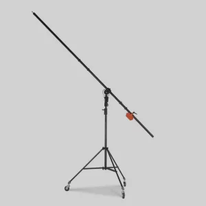 Jirafa Manfrotto 008 Jirafa Manfrotto 008 con contrapeso, montada sobre trípode de estudio