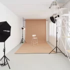 Interior del estudio fotográfico multifuncional en alquiler en Valencia