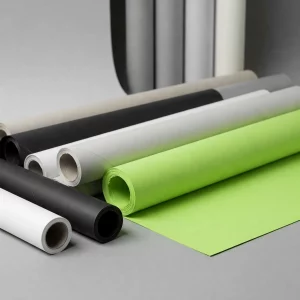 Rollos de cartulina de fondo fotográfico en varios colores