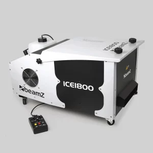 Maquina de humo BeamZ ICE1800 Agua 2.5L 1800W A Máquina de humo BeamZ ICE1800 con mando de control por cable