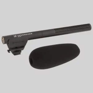 Microfono sennheiser MKE600 Micrófono direccional Sennheiser MKE600 con parabrisas antiviento
